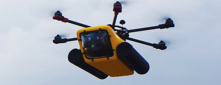 HexH2o drone híbrido que domina cielo y agua