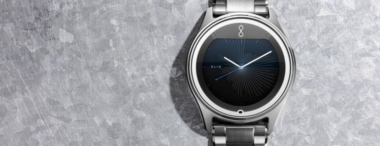 Olio relojes smartwatch con estilo y tiempo de oro